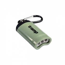 Фонарь-брелок Tramp магнитный пластик оливковый TRA-188