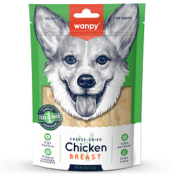 Wanpy Dog сублимированное лакомство для собак Куриная грудка 40гр