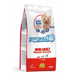 Forza10 Maintenance Mini Adult корм сухой для собак мелких пород из олениной с картофелем 2кг