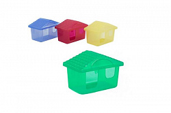 Дом для грызунов ZooM малый 11*8*7 прозрачный (3213)