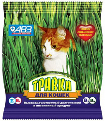 Травка для кошек витаминная подкормка Фитодок 30гр