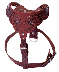 Шлейка средняя №3 с тиснением (Наша ручная работа)