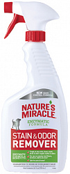 Уничтожитель запаха и пятен Nature’s Miracle Stain & Odor Remover универсал 710мл спрей