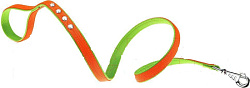 Поводок FP DUAL G20/110 ST оранжево-зеленый