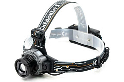 Фонарь налобный Сиб.следопыт Вольт-М  1 LED zoom, аккум PF-PFL-HL51