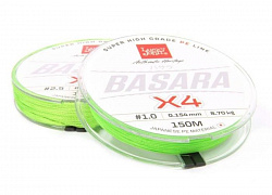 Шнур Lucky John Basara Light Green 150м 0,194мм