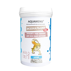 Корм для рептилий АКВА Меню Экзокальций D3 100 мл (80 г)
