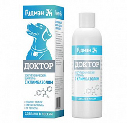 Шампунь Доктор с климбазолом для собак 200мл.