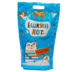 Ёшкин кот впитывающий силикагелевый наполнитель 4л