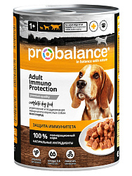 ProBalance Adult Immuno Protection консервы для собак для укрепления иммунитета 415гр