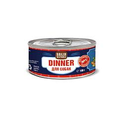 Solid Natura Dinner влажный корм для собак с говядиной 100гр