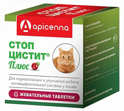 СТОП-ЦИСТИТ для кошек жевательные таблетки 30 таб