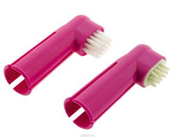 Зубная щетка-напальчник для кошек и собак