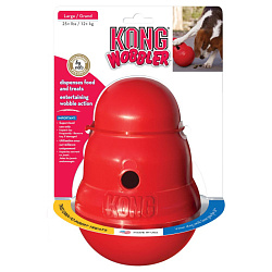 Игрушка для собак Kong интерактивная для средних пород Wobbler