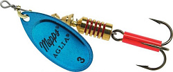 Блесна Mepps AGLIA Platium AG/BLUE №3 6,5гр. 50927