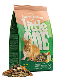 Little One Зеленая долина корм для кроликов из разнотравья 750гр