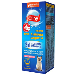 Cliny паста для выведения шерсти 30мл Лосось К114 Cliny паста для выведения шерсти 30мл Лосось К114