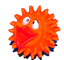 Игрушка для собак винил Мяч цыпленок 9,5 см 1130