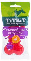 TiTBiT Лакомство для собак Косточка-игрушка с уткой Стандарт 50гр 