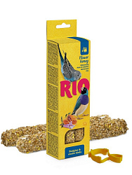Лакомство для попугаев RIO палочки с медом 2*40г 