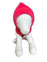 Капор для собак "Уют" розовый L