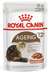 Royal Canin Ageing 12+ влажный корм для кошек пожилых старше 12 лет в соусе 85гр