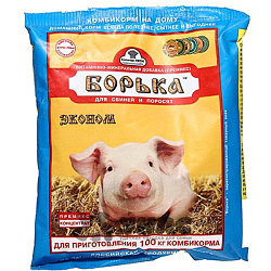 Борька ЭКОНОМ  д/свиней 500 гр