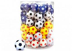 Игрушка для кошек № 680NT (мяч футбольный мягкая резина)