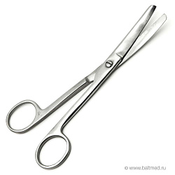 Ножницы  изогнутые 170 мм