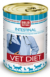 Solid Natura VET Intestinal консервы для собак профилактика заболеваний желудочно-кишечного тракта 340гр