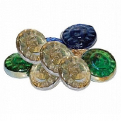 Грунт стеклянный Солнышки цветные 8шт