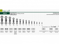 Вертлюг Maruto 3033 BN №4 
