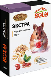 SOLO Экстра корм для хомяков 500гр
