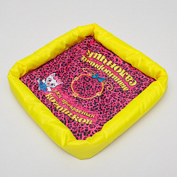 Лежанка с бортом "Маникюрный салончик" 42*42*5см 5800234