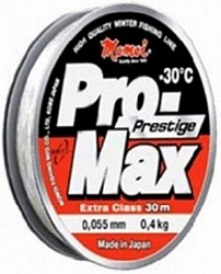Леска Pro-Max Prestige 0.142мм 2,4кг30м прозр.