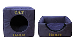 Дом ZooМoDa "Куб-Трансформер" Премиум Вид 2 для животных