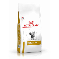 Royal Canin Veterinary Urinary S/O диетический сухой корм для кошек способствующий растворению струвитных камней 3,5кг