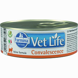 Farmina Vet Life Cat Convalescence консервы для кошек в период восстановления 85гр